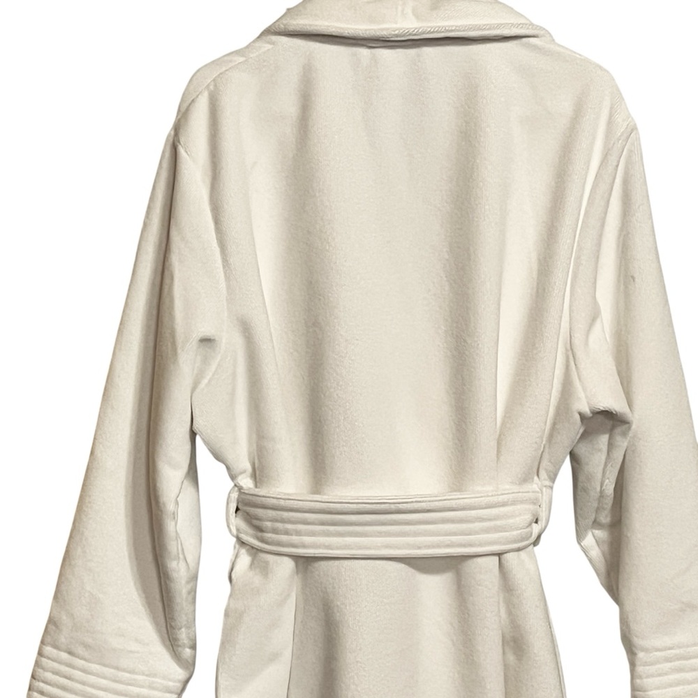 Auden Cream Terry Robe Women’s XL NWOT - Picture 5 of 7